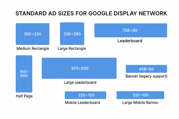 Essential Banner Sizes for Google Display Network